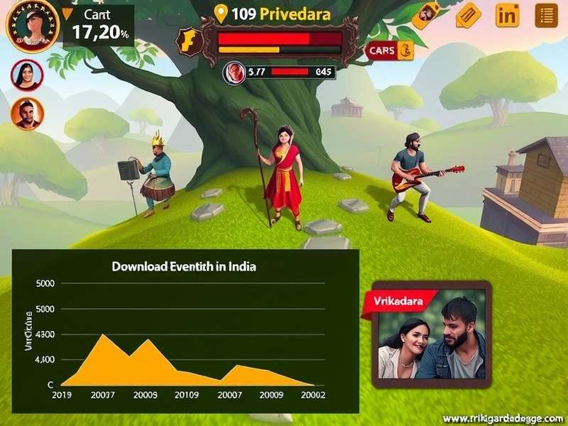 Vrikodara gameplay screenshot showing character and environment