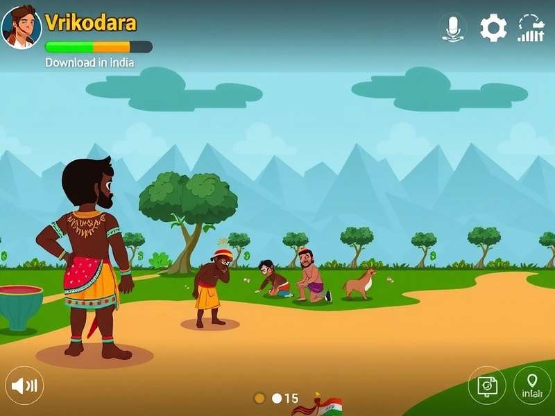 Vrikodara community event screenshot showing players collaborating